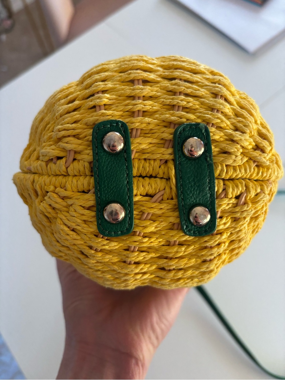 Green & Yellow Pineapple Crossbody Bag - Betsy Johnson Novelty Women Bag - Picture 4 of 9